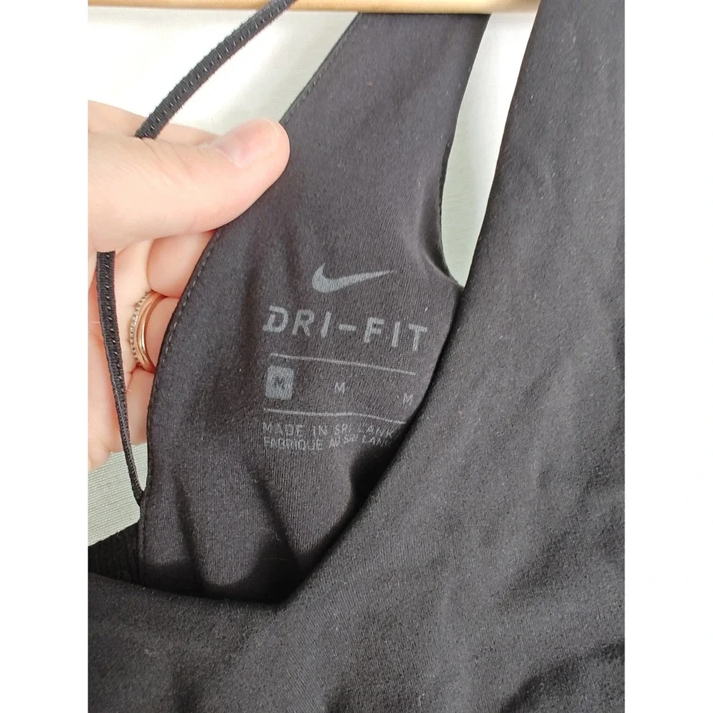 NIKE Yoga Luxe Infinalon Jumpsuit Stretch‎ Black One Piece Dry Fit CJ5272-010 M